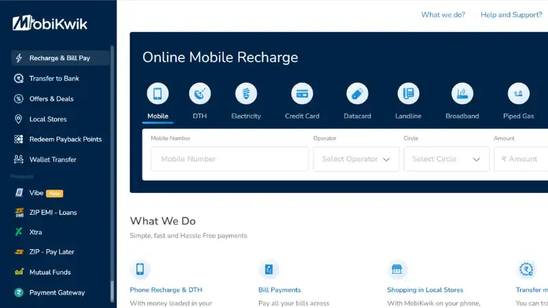 MobiKwik - Reliable Payment Providers