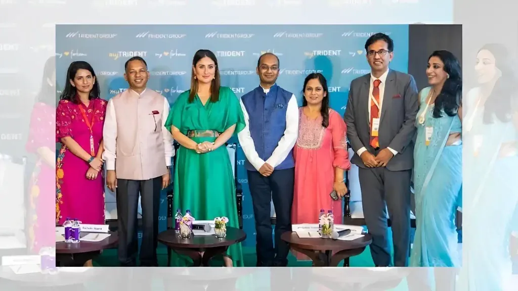 MyTrident, the flagship home furnishing brand of Trident Group (a USD 2 billion conglomerate) announced the iconic and ever-radiant Kareena Kapoor Khan as their brand ambassador during the launch of its Fall-Winter’23 collections in Andaz, Aerocity, New Delhi. The rapidly expanding retail and e-com brand MyTrident welcomed the blockbuster celebrity to its family with a vision to provide accessible luxury to every Indian household.