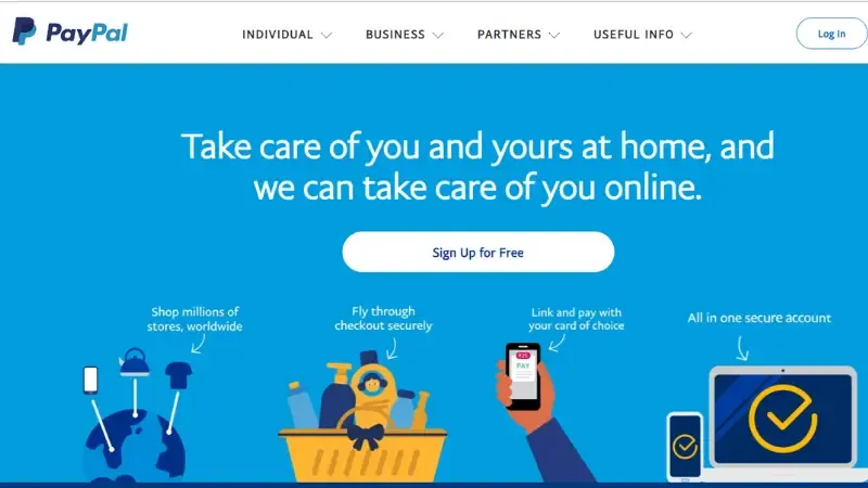 Paypal - Most Popular Payment Solution Providers