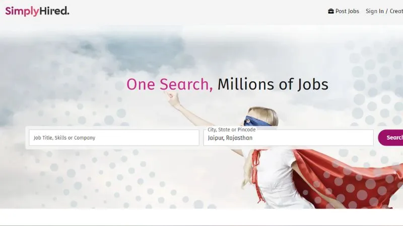 Simply Hired - Simply Hired gathers job offers from Multiple Places