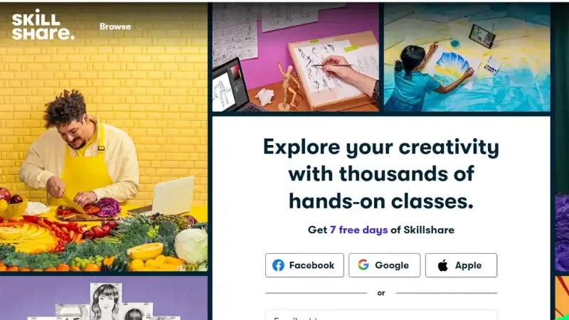 Skillshare - Constant commitment to cultivating inventiveness and useful skill