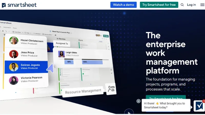 Smartsheet - Prominent Platform for Managing Work Tasks