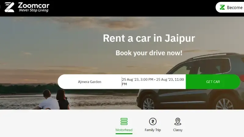 David Back and Greg Moran established zoom car in 2013. The head of face of this autonomous driving rental vehicle business is in Bangalore. The Mahindra group has made a significant investment in this automobile leasing firm 2018 totalling USD 40 million.