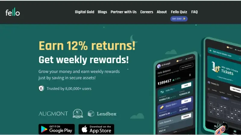 The first video game base savings app in India is called Fello, and it is based in Bangalore. This business was established in 2021 by Shourya Lala and Manish Maryada. Users can save, play and receive rewards on this platform for saving and investing through games.