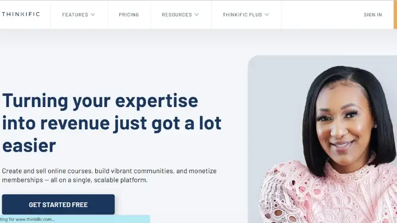 Thinkific - Online education space