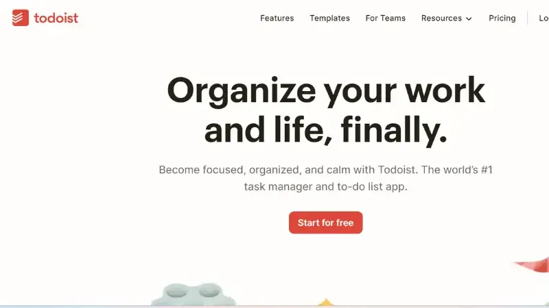 Todoist - Develops Tools to organize your Workday