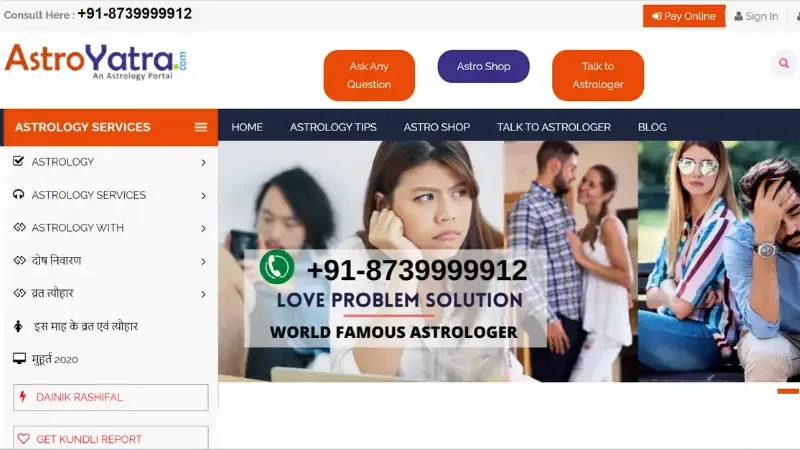Astro Yatra - Top Astrology in India
