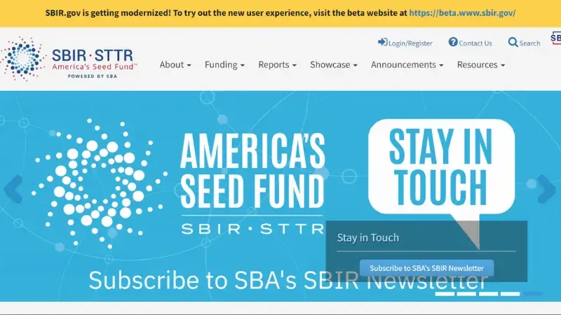 The Small Business innovation research ( SBIR ) program is a pillar of assistance for American small poems.