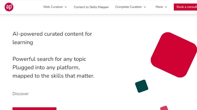 Ander’s Pink - AI powered curated content for learning