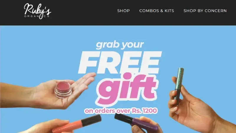 Top 10 Home-Grown Cosmetics Brands in India | Ruby’s Organics