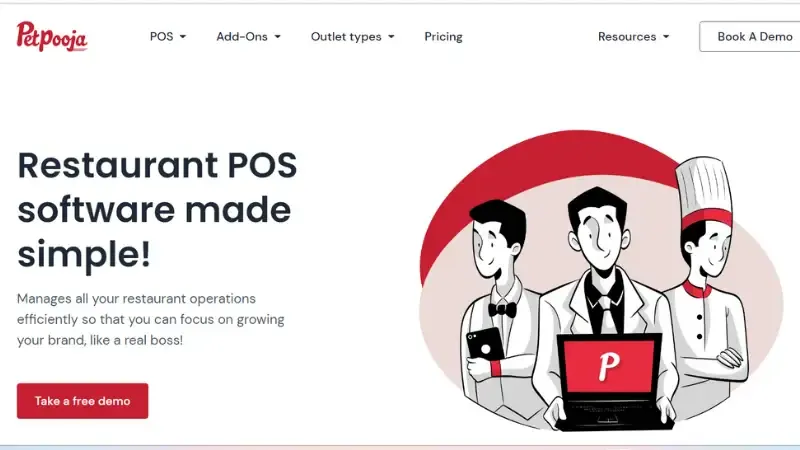 PetPooja is a POS software, Which handles all restaurant operations, as well as billing.