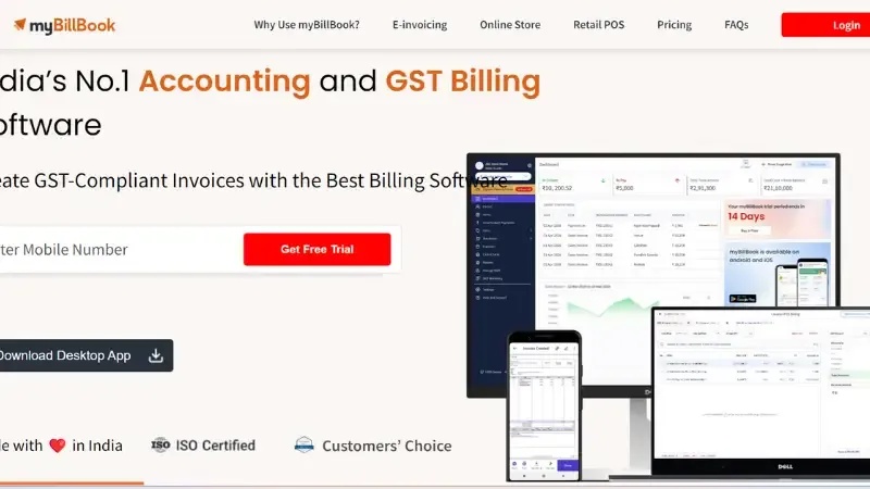 myBillBook is one of the premier choices among restaurant owners for billing software.