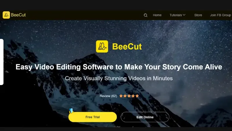BeeCut is one of the user-friendly video editing applications. The Platform is built for individuals, small companies, and mid-sized businesses. The Platform has a WYSIWYG video editor, Which allows users to low learning curve compared to most professional video editing tools. 