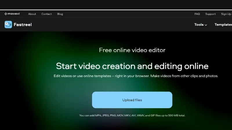 Fastreel is a user-friendly application which is introduced by Movavi. The Platform offers easy-to-use tools for producing, modifying and enhancing video content. 