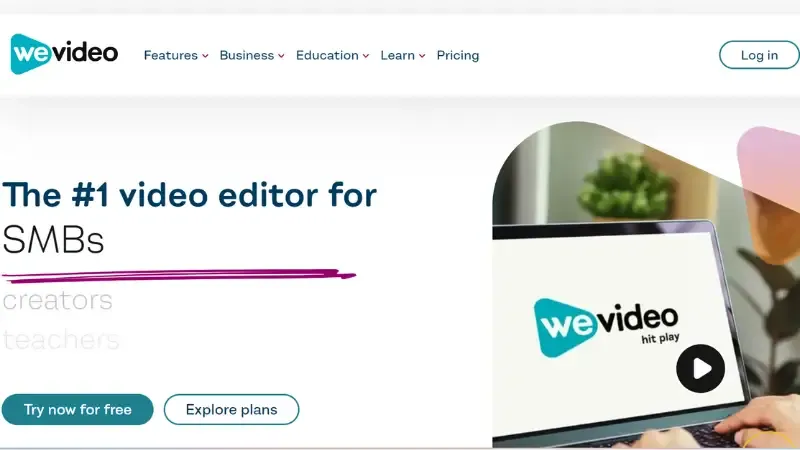 WeVideo is one of the famous video editing software which easily runs on any device or browser. Users can easily use this software on PCs, Macs, Chromebooks, Android and iOS. The Application provides some advanced video editing tools with user user-friendly interface. 