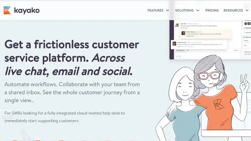 Kayako is a Jalandhar-based Customer service software solution provider founded by Varun Shoor and Vikas Bhagat. The platform offers C on-premise help desk, CRM, and live chat software. 