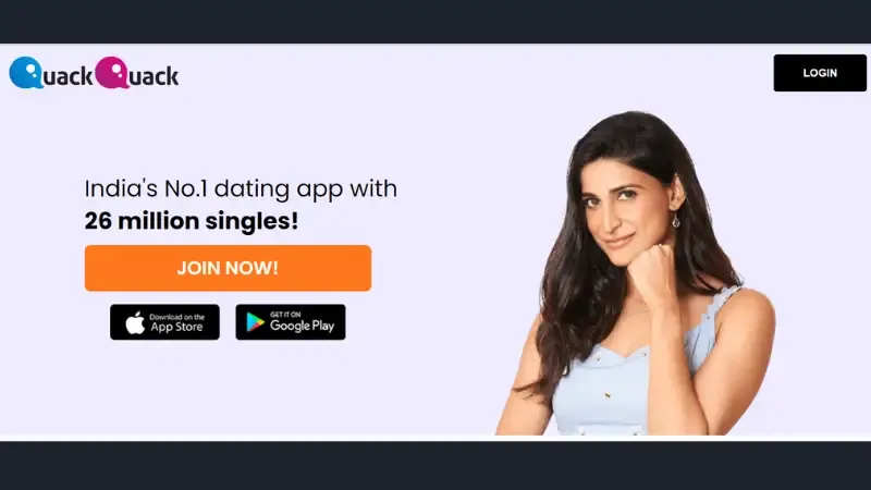 QuackQuack is a Hyderabad-based Online dating platform founded by Ravi Mittal in 2010. The Company offers matchmaking and dating platforms based on mutual likes. It also provides some features such as chatting, search filters, etc.