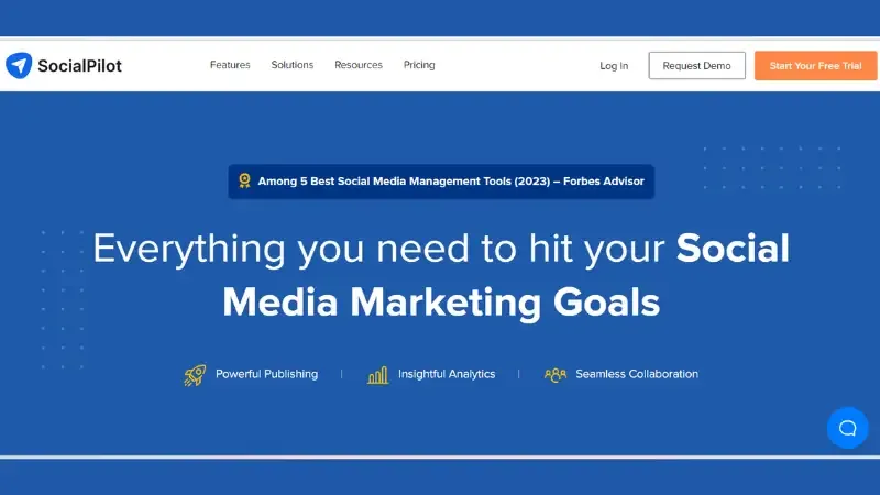 Socialpilot is a platform that offers marketing tools. It is based in Rajkot founded by Jimit Bagadiya and Tejas Mehta in 2014. The company helps businesses grow their social media account by providing social media marketing tools. 