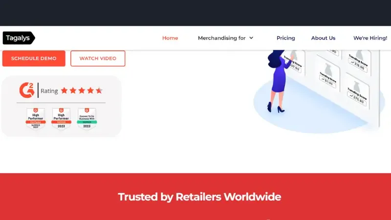 Tagalys is a Chennai-based platform that provides an onsite search engine for e-commerce stores. It was founded by Antony Kattukaran and  Palaniappan Murugappan in 2012.
