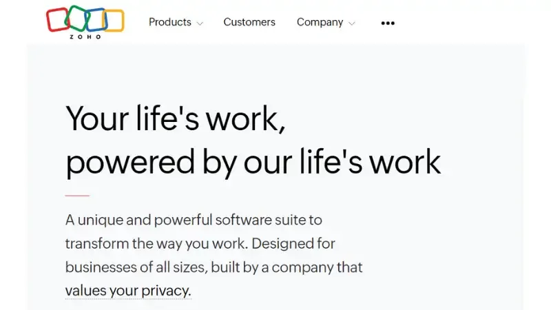 Chennai-based Zoho is a cloud-based business application specially designed to help businesses. It was founded by Sridhar Vembu, Tony G. Thomas, Sreenivas Kanumuru in 1996.