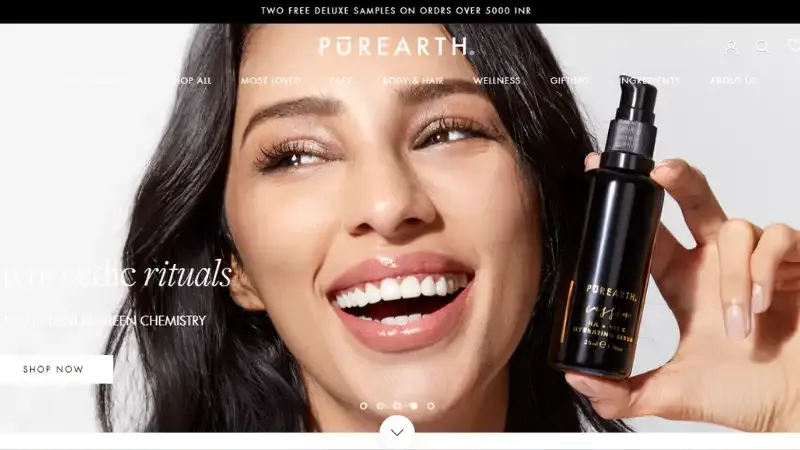 Purearth is luxurious skincare and wellness, crafts its offerings from ethically sourced ingredients procured from the Himalayas.