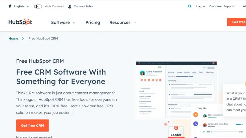 HubSpot - CRM platform that provides software and support to help businesses grow