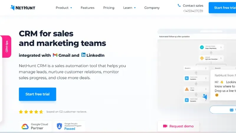 Net Hunt - A sales CRM solutions