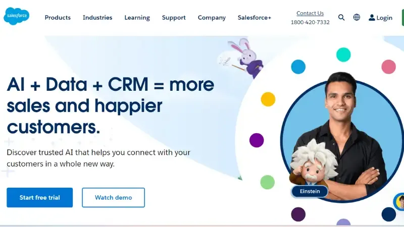 Salesforce - An American cloud-based software company