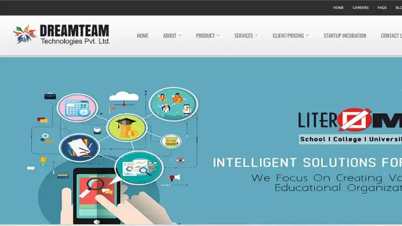 Dreamteam Technologies functions as an IT services provider, focusing on delivering management automation software, website design, and web server hosting services to educational institutions including schools, colleges, and universities. Their flagship product, LITEROM, serves as a comprehensive web-based campus management software, effectively handling various administrative functions within these institutions.