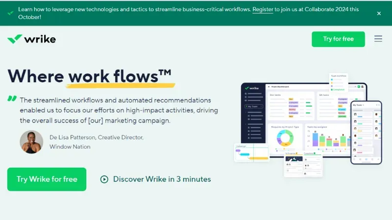 Wrike - Most Potent Platforms for Project Management