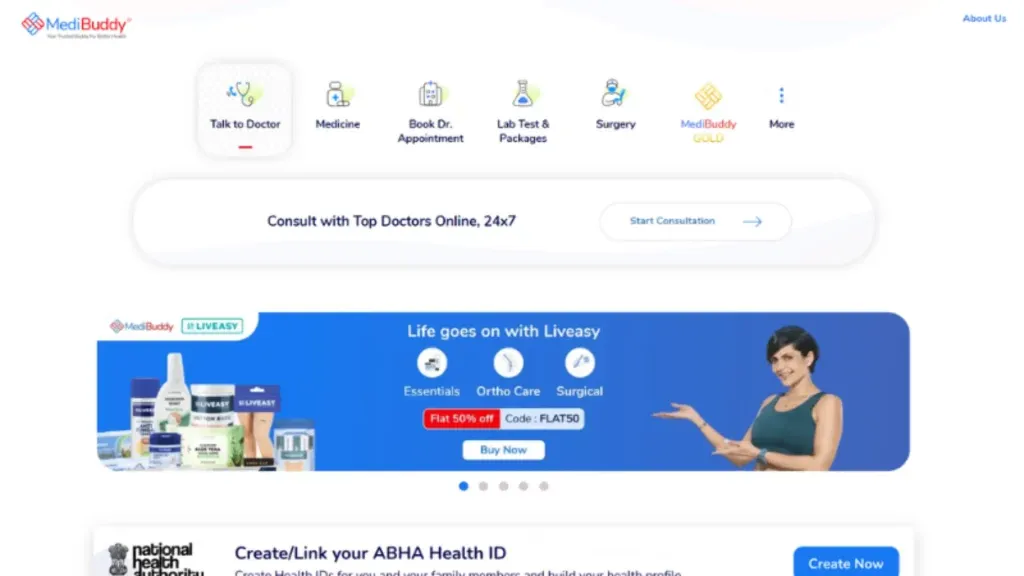 MediBuddy is a Bangalore-based telemedicine services provider. It is one of the most Trusted Digital Healthcare platforms in the country. 