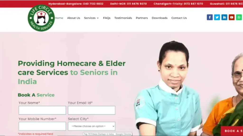 Hyderbad-based Life Circle is one of the leading and trustworthy Home Healthcare companies in India. 
