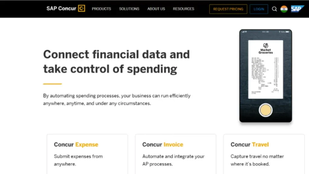 SAP Concur - Automation of Spending Process