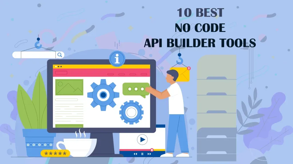 DreamFactory, PrestoAPI, sheet2api, Appsmith, NoCodeApi, Canonic,  Bubble, Webflow, Sheety and Xano are the Best No Code API Builder Tools.