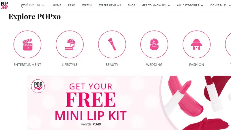POPxo is a Haryana-based online platform founded by Priyanka Gill and Namrata Bostrom in 2014. 