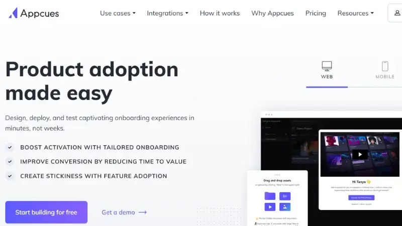 Appcues provides helpful tools for client involvement. Using Appcues, companies can include feedback forms into their on boarding processes. Consequently, businesses will acquire high quality information regarding improving within app customer satisfaction and experience. 