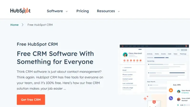One of the top customer engagement platforms is HubSpot CRM. It is simple to combine Hub Spot’s marketing solutions with CRM technologies. 