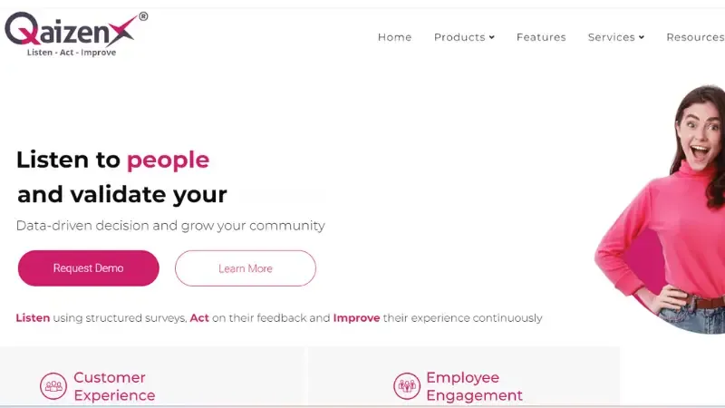 Reliable tools for managing customer and staff experience are available from QaizenX. It facilitates faster loop closure for organisations by streamlining the feedback process. 