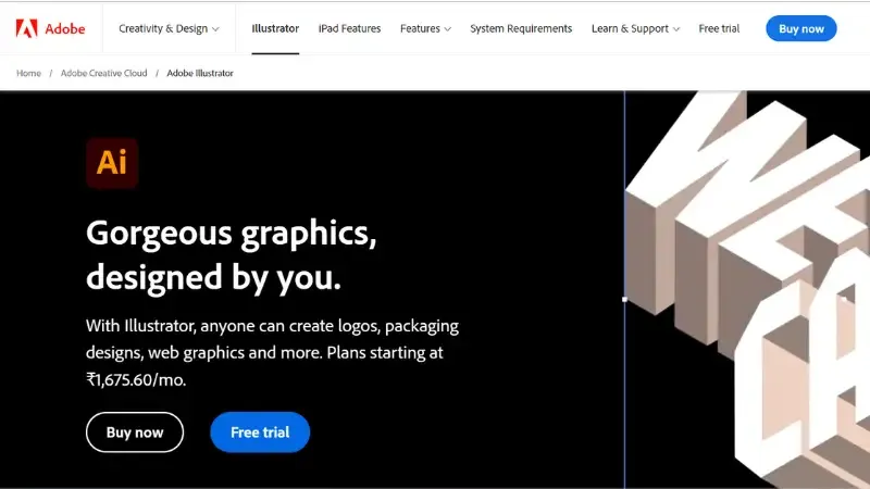 Adobe Illustrator - Produce high-quality artwork