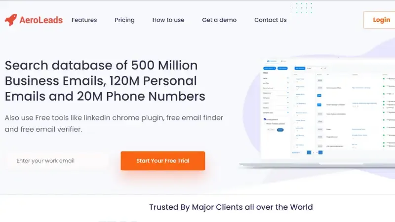AeroLeads - B2B lead generation platform