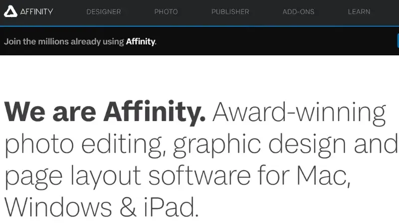 Affinity Designer - Expert vector graphics programme