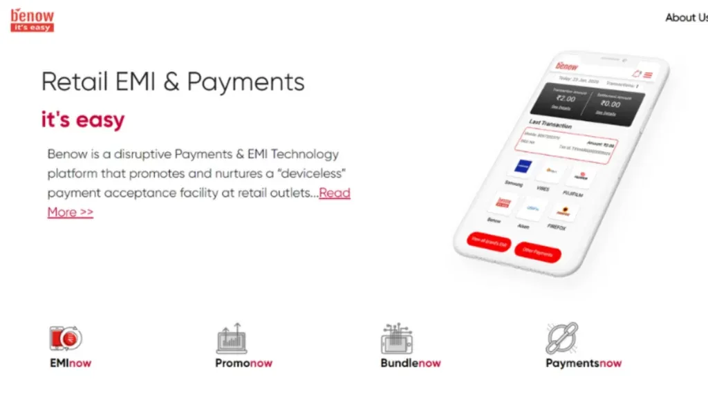 Benow - B2B payment startup in India