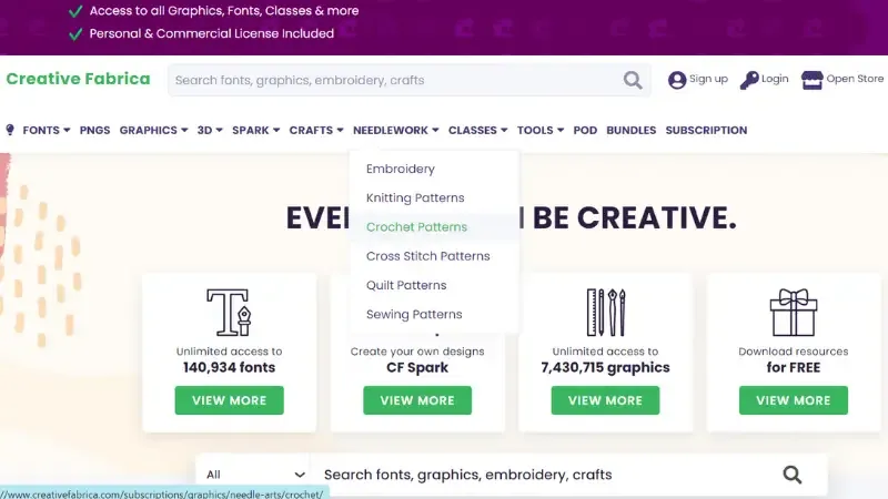 Creative Fabrica - Design elements for artistic projects