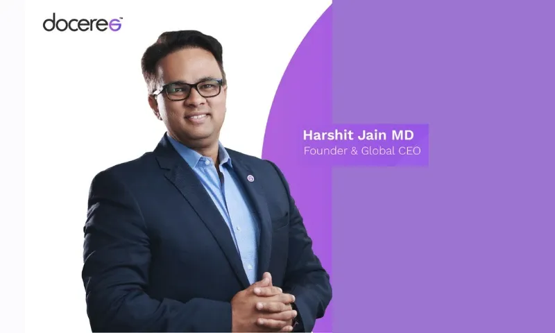 Healthtech SaaS startup Doceree has secured $35 million in a Series-B funding round led by Creaegis.