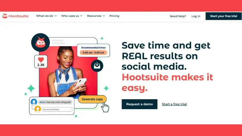 Hootsuite - Platform for managing social media