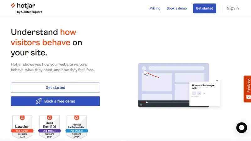 Hotjar - Product experience insights platform