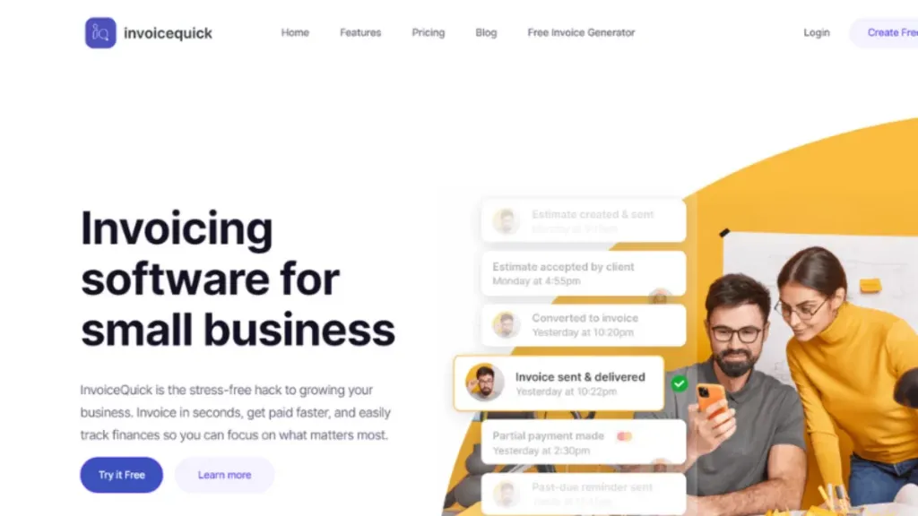 Invoice Quickly - Online invoicing platform
