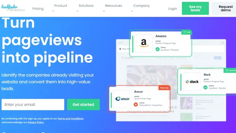 Leadfeeder - Lead generation campaigns