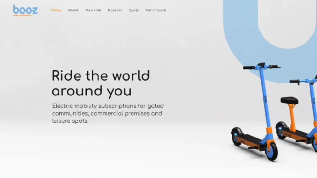 Booz is an Ahmedabad-based startup that manufactures e-bike scooters. It was founded by Rutvij Dasadia. 