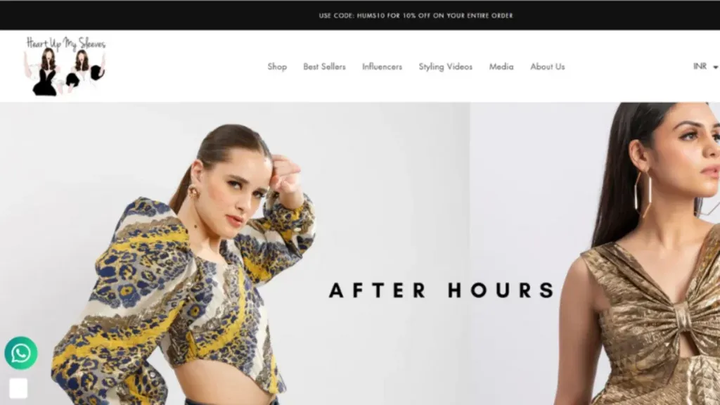 Heart Up My Sleeves is a new Delhi-based fashion startup founded by Riya Khattar in 2020. It is a homegrown luxury fashion label that curates transformable clothing. 